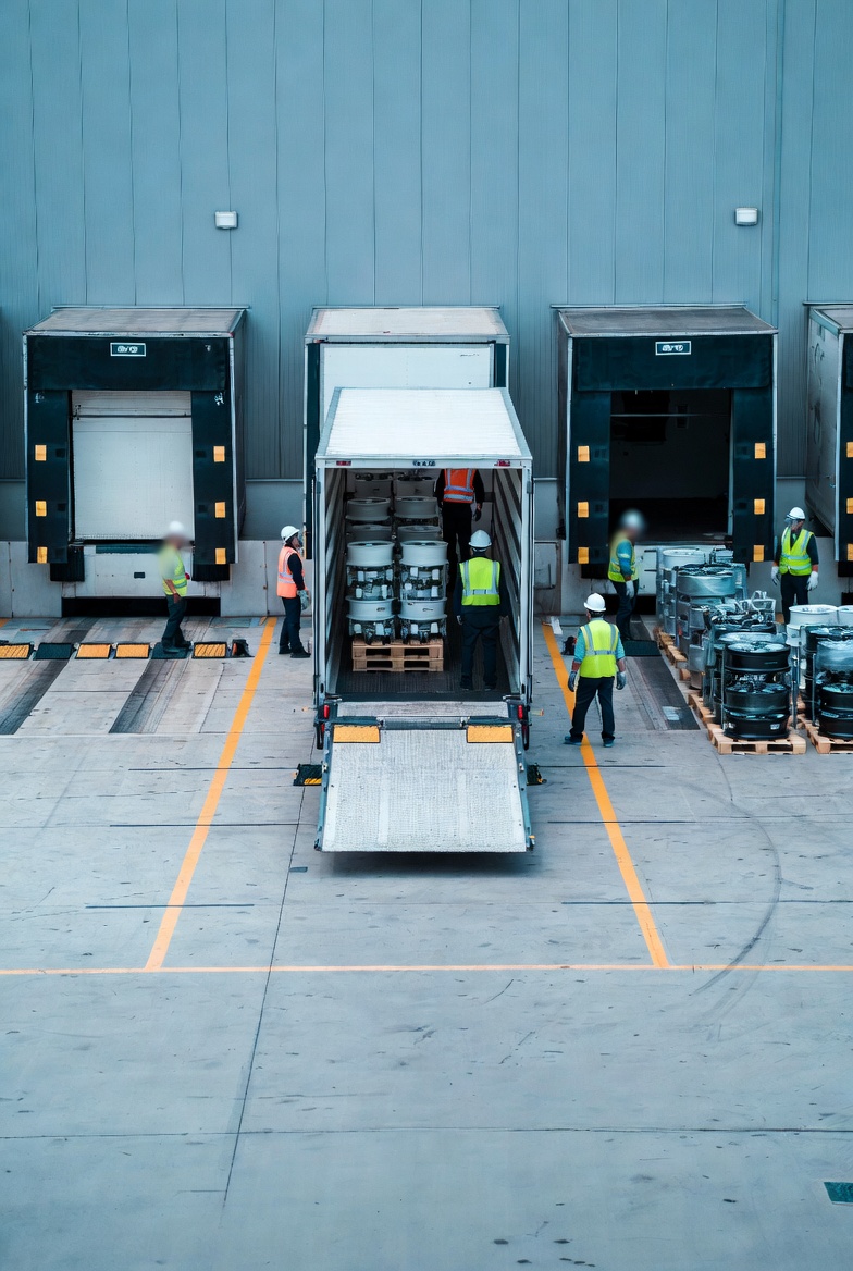 Avtomobil logistikasında yükləmə əməliyyatı – ARAN Logistic