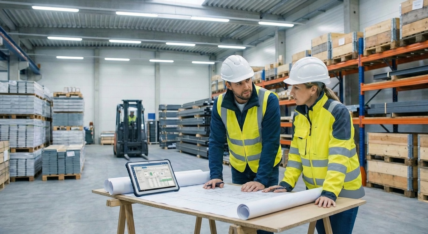 Tikinti logistikası: planlaşdırma və koordinasiya