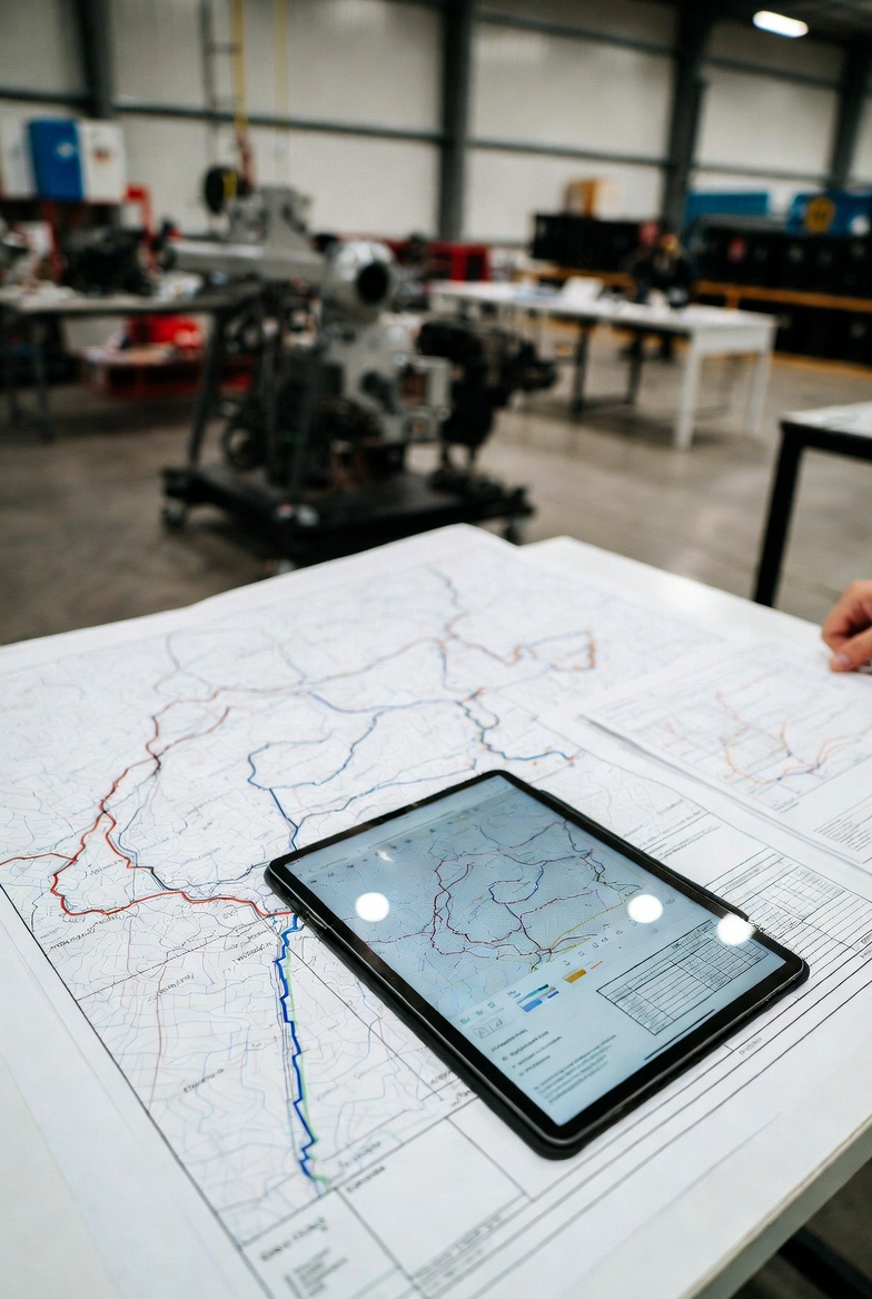 Enerji avadanlıqları – staging və sahə hazırlığı