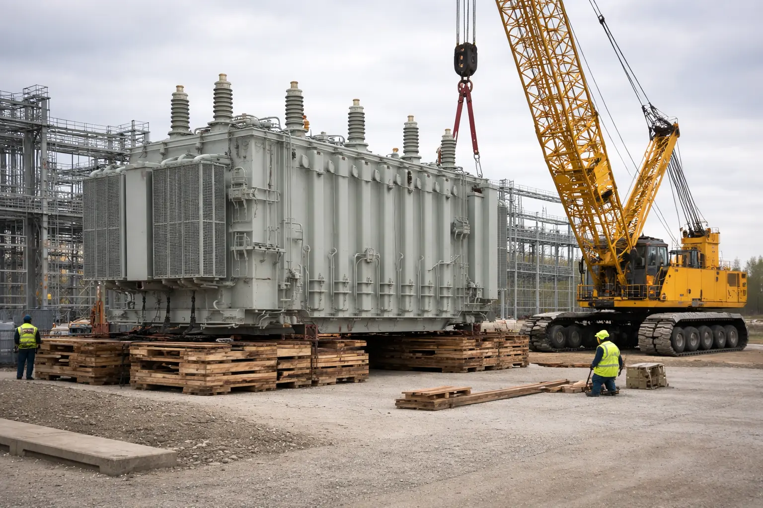 Layihə yükləri – enerji avadanlıqlarının daşınması