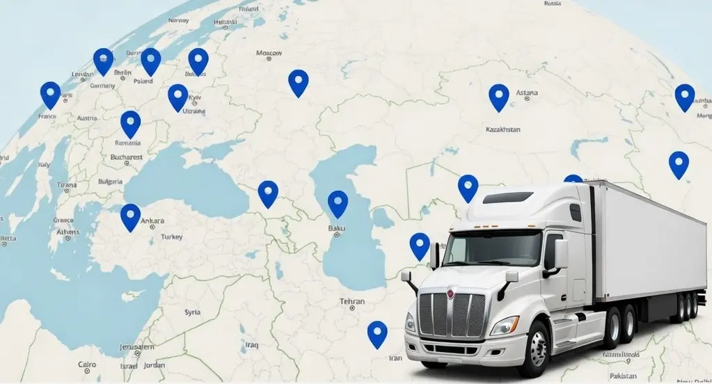 ARAN Logistic Əməliyyat Xəritəsi